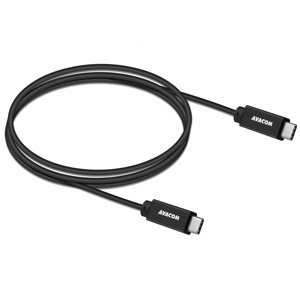 AVACOM datový a nabíjecí kabel USB Type-C - USB Type-C, 100cm, 60W E-Mark, černý