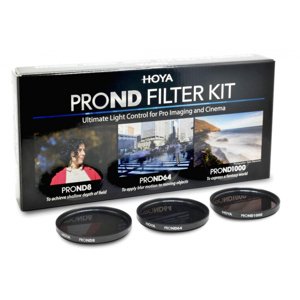 HOYA set filtrů ND 8/64/1000x PROND 58 mm