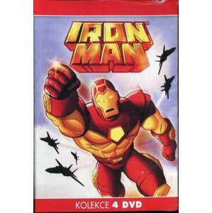 Iron Man 01-04 (animovaný) - kolekce (3xDVD) (papírový obal)