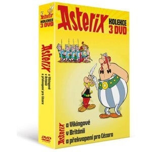 Asterix kolekce (3 DVD) - animovaný