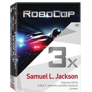 3x Samuel L. Jackson (Robocop, SWAT, Jumper) - kolekce (3 DVD)