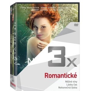 3x Romantické filmy (Něžné vlny, Lásky čas, Nekonečná láska) - kolekce (3 DVD)