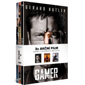 Akční film I kolekce: Gamer / Colombiana / Bez dechu - kolekce (3 DVD)