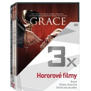 3x Hororové filmy - kolekce (Grace, Očista: Anarchie, Chraň nás od zlého) (3 DVD)