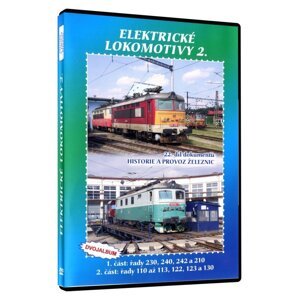 Historie železnic: ELEKTRICKÉ LOKOMOTIVY 2 (2 DVD)