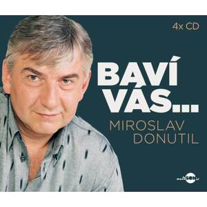 Miroslav Donutil - Baví vás (4 CD) - mluvené slovo