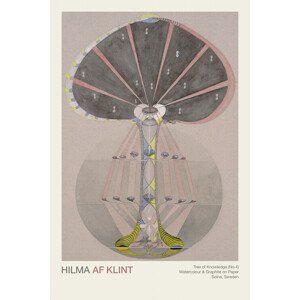 Obrazová reprodukce Tree of Knowledge Series (No.4 out of 8) - Hilma af Klint, 26.7x40 cm