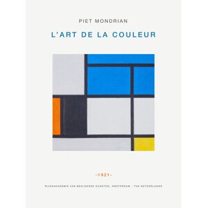 Obrazová reprodukce The Art of Colour Exhibition V2 (Bauhaus) - Piet Mondrian, (30 x 40 cm)