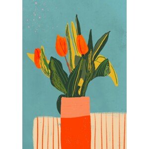 Ilustrace Tulips, Gigi Rosado, (26.7 x 40 cm)