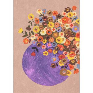 Ilustrace Flora Fantasia, Gigi Rosado, (30 x 40 cm)