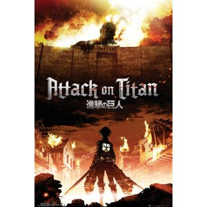 Plakát, Obraz - Attack on Titan (Shingeki no kyojin) - Key Art, (61 x 91.5 cm)