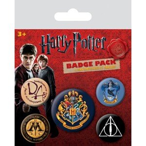 Plackový set Harry Potter - Hogwarts