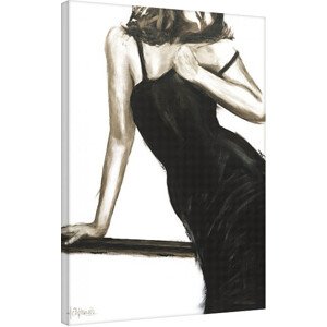 Obraz na plátně Janel Eleftherakis - Little Black Dress III, (60 x 80 cm)
