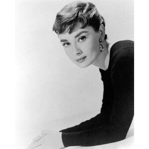 Umělecká fotografie Audrey Hepburn, (30 x 40 cm)