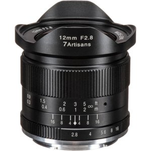 7ARTISANS 12 mm f/2,8 II pro Canon EF-M