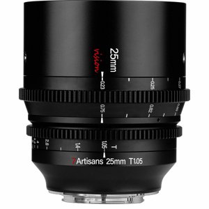 7ARTISANS 25 mm T1,05 Vision pro Canon RF (APS-C)