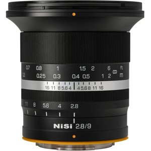 NISI 9 mm f/2,8 pro Nikon Z (APS-C)