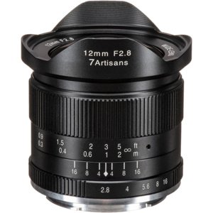 7ARTISANS 12 mm f/2,8 II pro Nikon Z (APS-C)