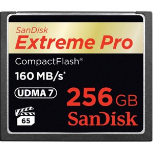 SANDISK CF 256GB EXTREME PRO 160 MB/s UDMA 7