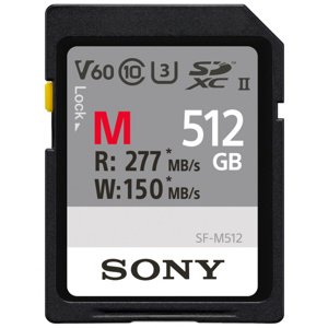 SONY SDXC 512GB UHS-II R:277MB/s W:150MB/s