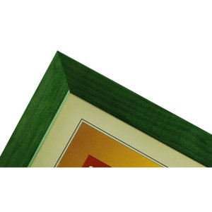 CODEX SLS rám 10x15 dřevo, zelená 007