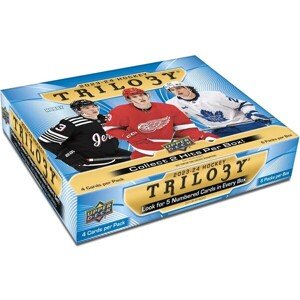 Hokejové karty 2023-24 Upper Deck Trilogy Hockey Hobby Box