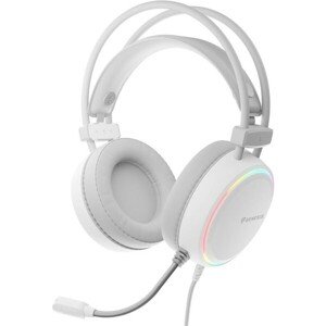 Genesis NEON 613 RGB headset s mikrofonem bílý