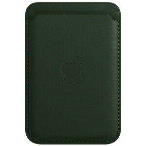Apple kožená peněženka s MagSafe a funkcí Najít sekvojově zelená